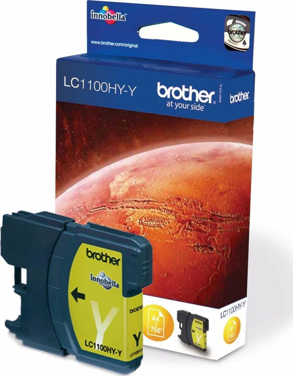 Kartrix boje Brother LC-1100Y, e verdhë