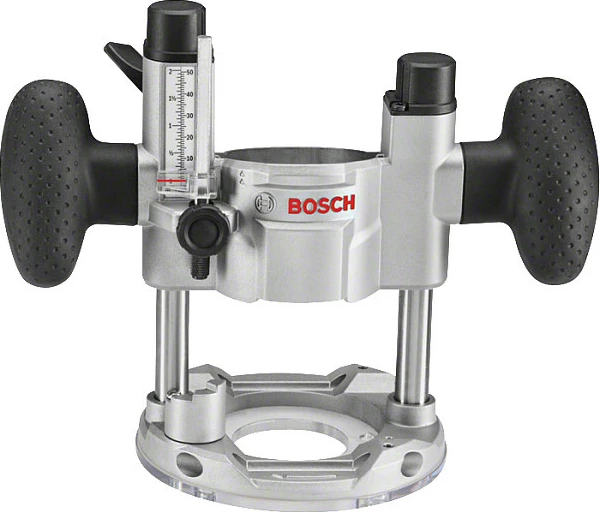 Njësi zhytëse Bosch TE 600 Professional për fresë skajesh GKF 600 Professional, gri/zi