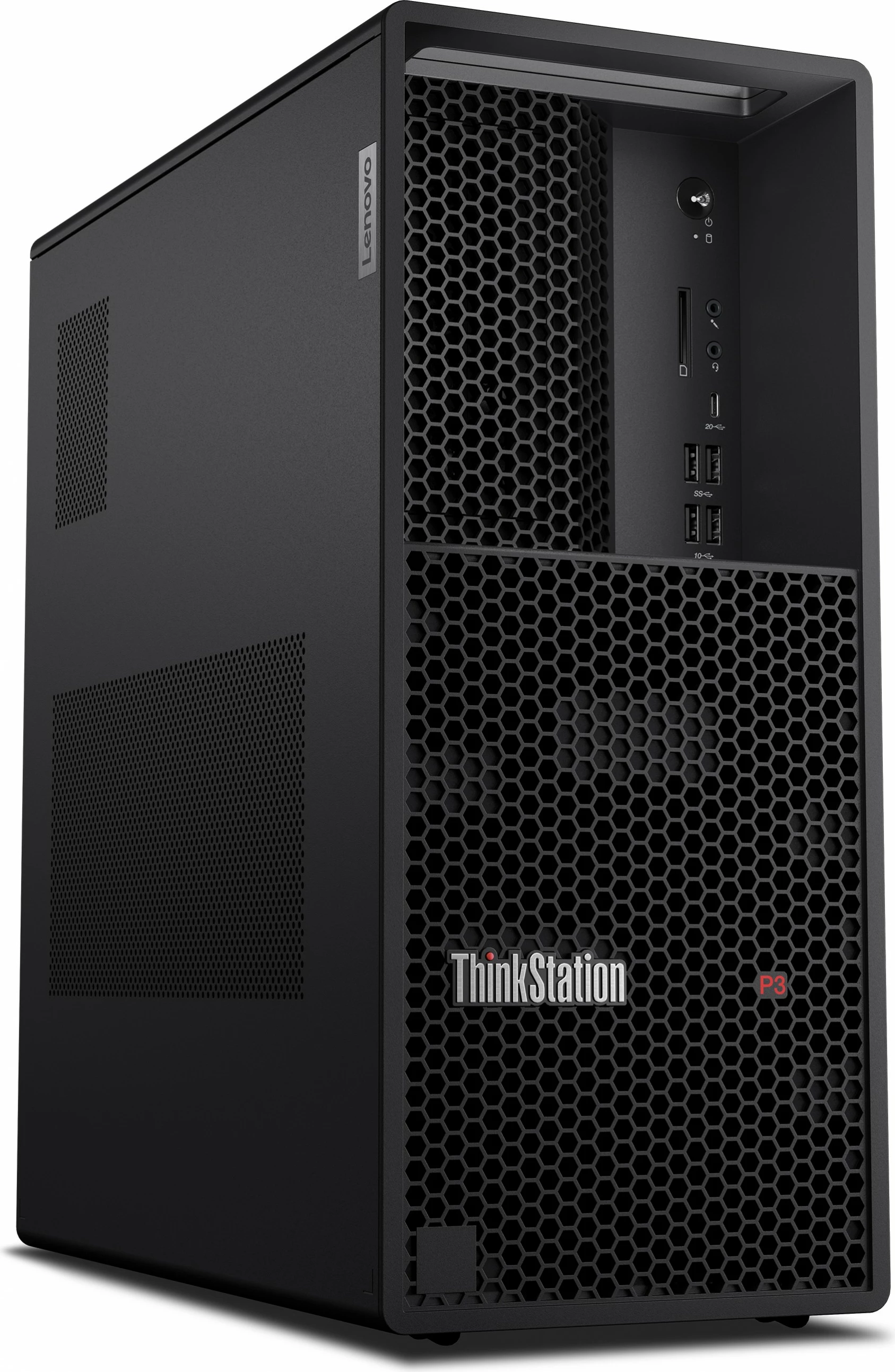 Kompjuter Lenovo ThinkStation P3 TW G2, i5-14600K, Windows 11 Pro, kasë e zezë