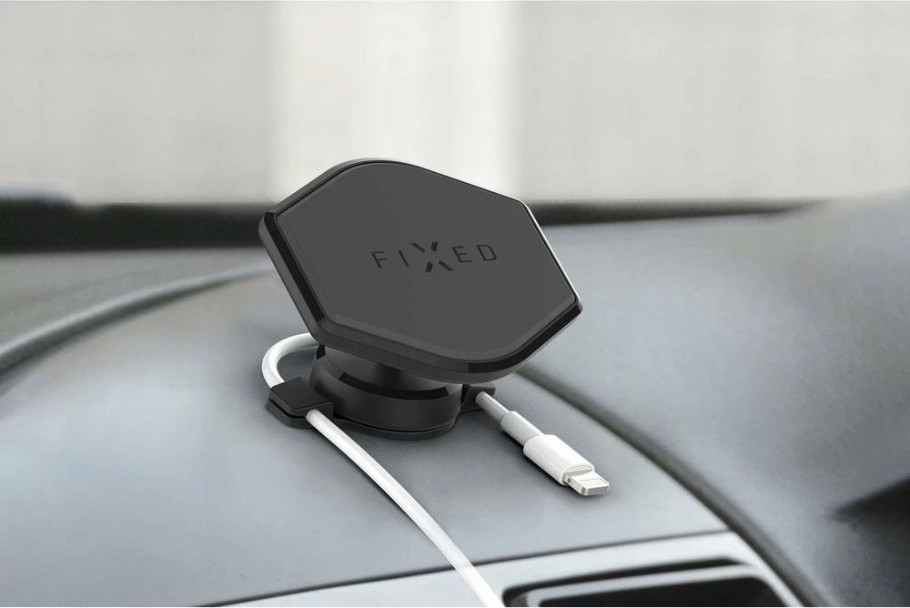 Mbajtës magnetik për celular Fixed Icon Flex FIXIC-FLEX-BK, i zi, set
