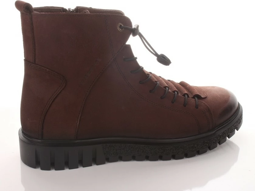 Çizme dimërore lëkure për meshkuj Hammer Jack 102 17945-M, të kuqe