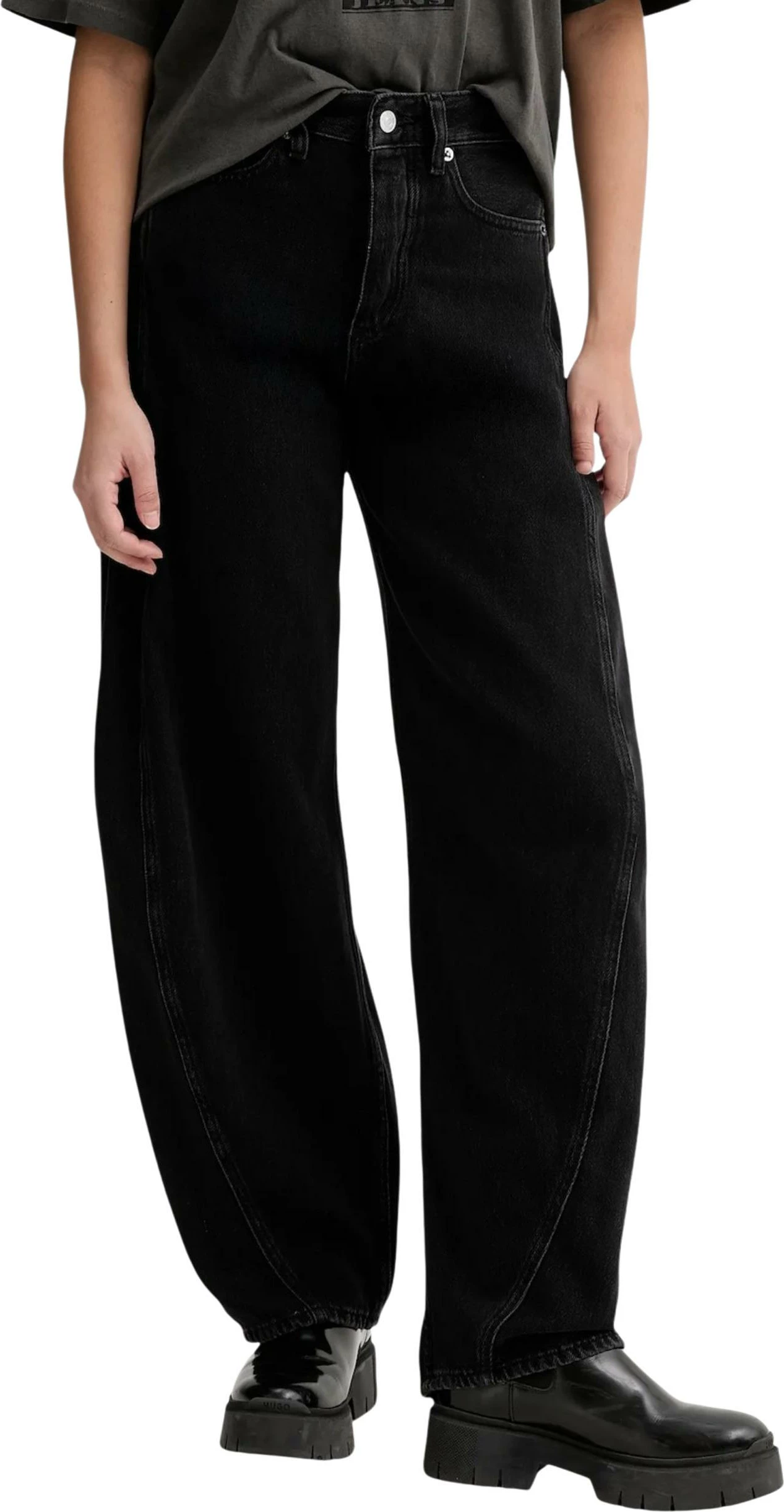 Xhinse për femra Tommy Hilfiger Jeans DW0DW22522, të zeza