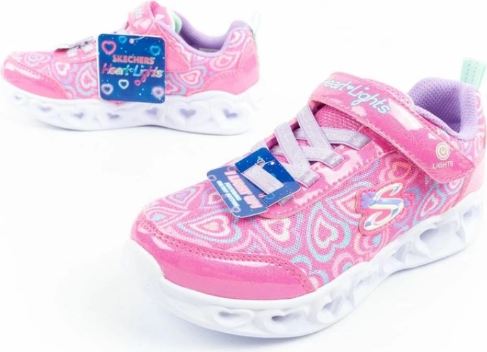 Atlete për vajza Skechers, me drita [Madhësia: 35]