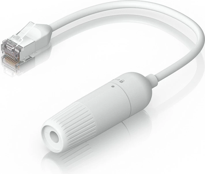 Kabllo zgjatuese Ethernet Ubiquiti UACC-Cable-Extender-C6A, Cat6a, 0.185 m, F/UTP, PoE++, 2 copë, e bardhë