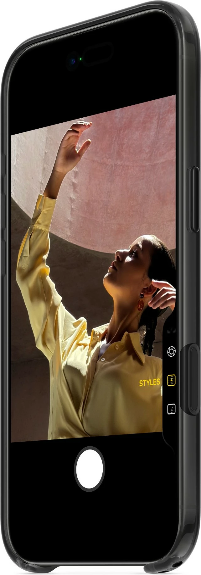 Mbështjellës silikon Apple iPhone Air me MagSafe, zi