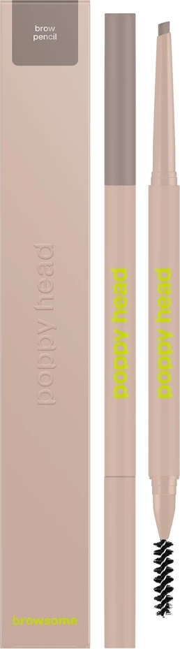 Laps për vetulla Poppy Head Browsome për femra 02 Neutral Brown 0.09g