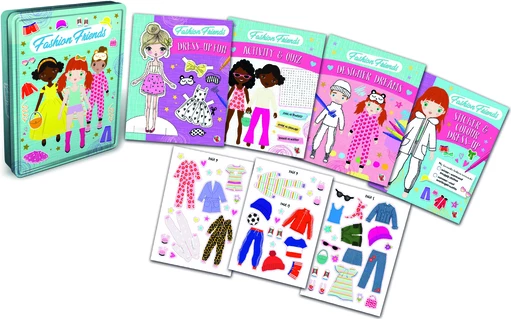 TIN OF BOOKS FASHION F  #