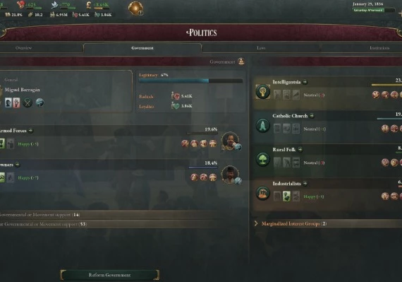 Victoria 3 - Charters of Commerce DLC Global
