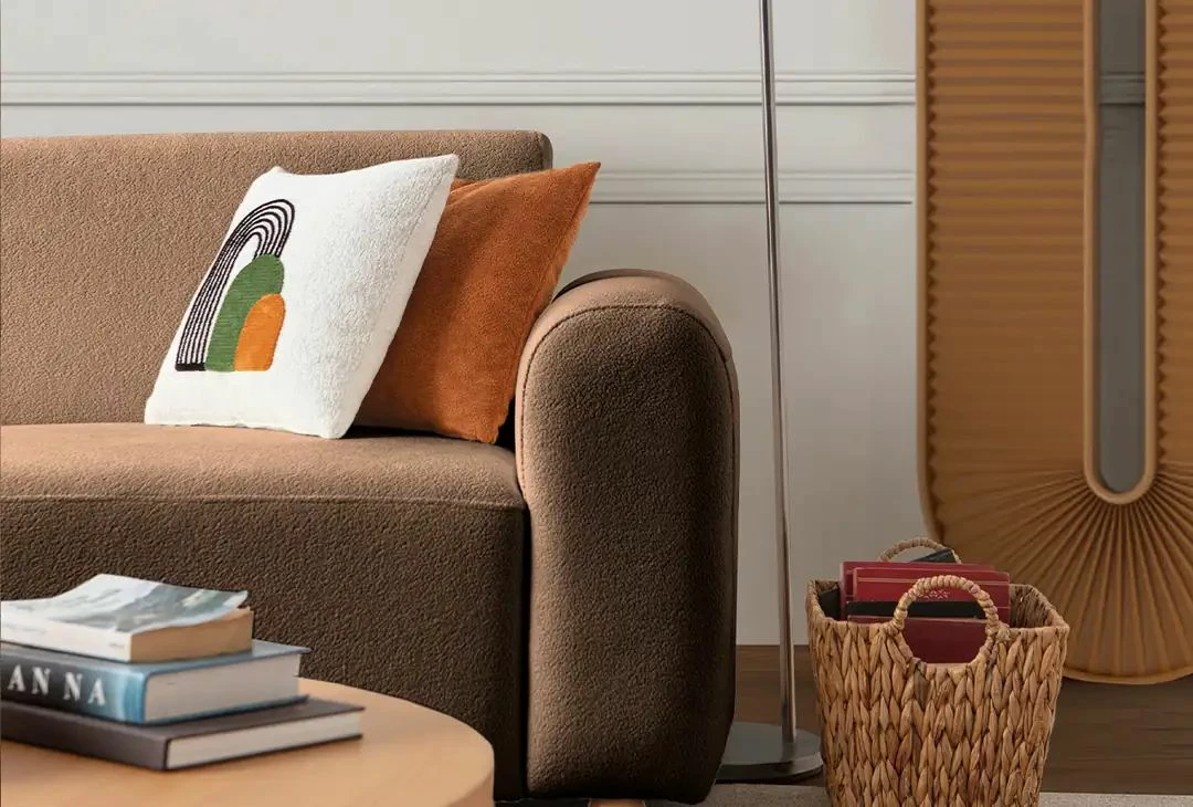 Këndare S-Loft, ngjyrë kafe, Atelier del Sofa, majtas