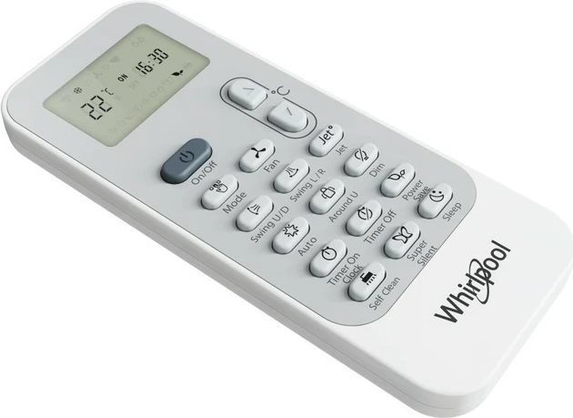 Njësi e brendshme kondicioneri, Whirlpool, SPICR309WFI, 2.6 kW ftohje 2.9 kW ngrohje, klasë energjie A+/A++, R-32, e bardhë