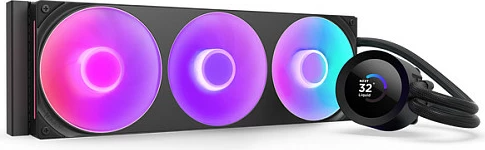 Ftohës uji AIO NZXT Kraken Plus V2 360mm RGB LCD RL-KR360-B2, i zi