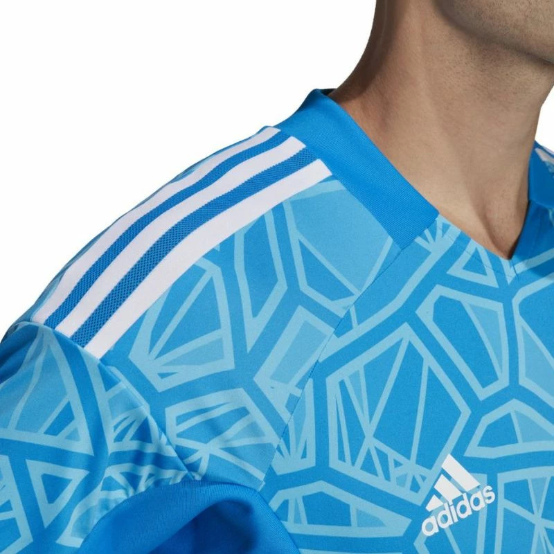 Fanellë e portierit për meshkuj adidas Condivo 22, me mëngë të shkurtra, blu HB1623 [Madhësia: XL]