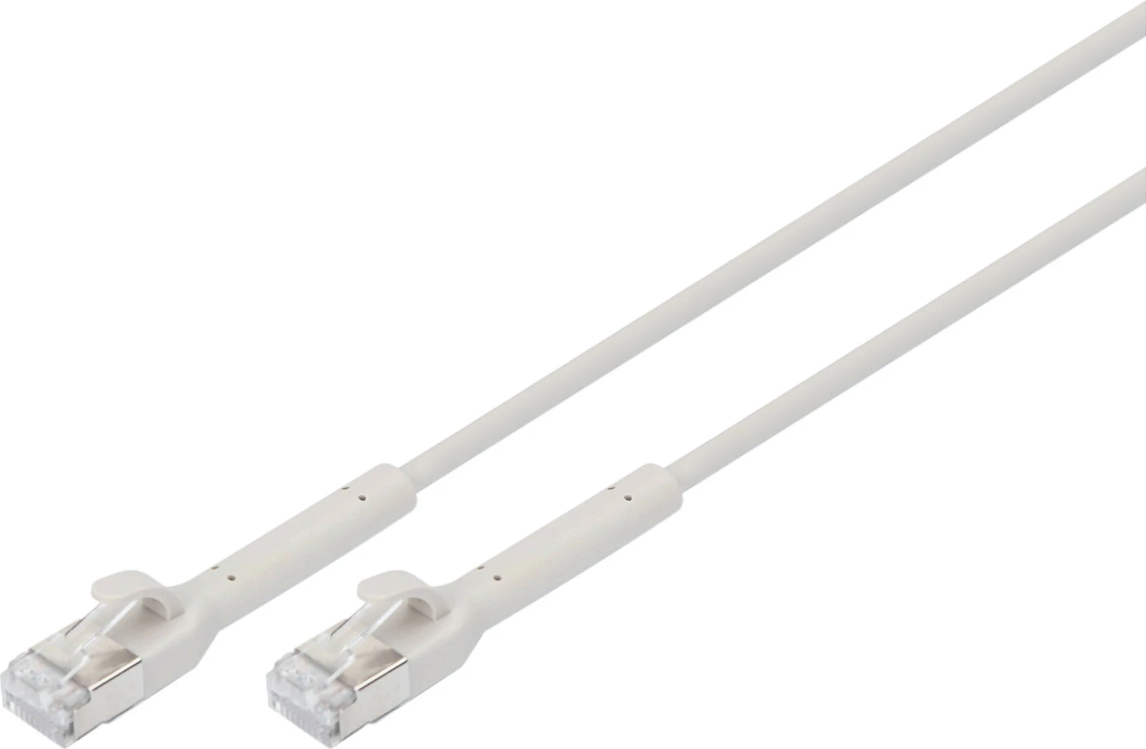 Kabllo rrjeti Digitus Cat6a F/FTP 1m RJ45, LSZH, gri