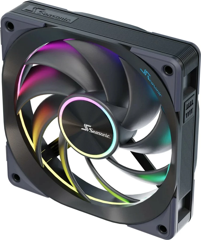Ventilator kase Sea Sonic MagFlow 1225PWM ARGB 120mm, i zi