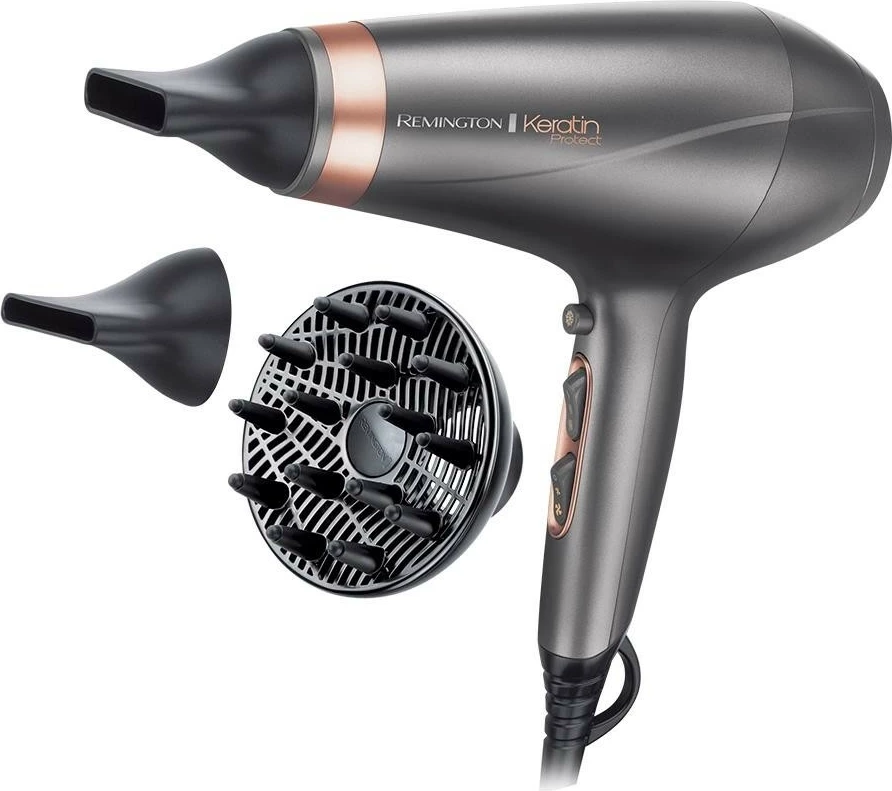 Tharëse flokësh Remington Keratin Protect AC8820, 2200W, gri