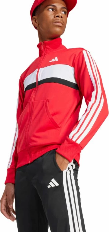 Trenerka për fëmijë adidas, e kuqe dhe e zezë [Madhësia: 176 cm]