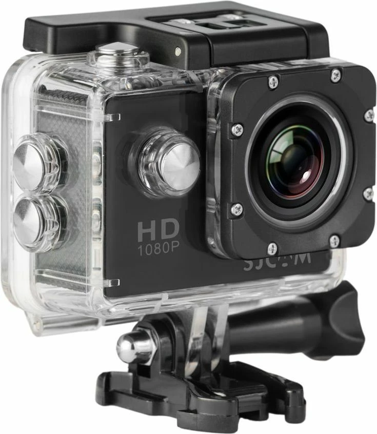 Kamerë sportive SJCAM SJ4000 12MP Full HD 1080p ekran 2" waterproof 30m, e zezë