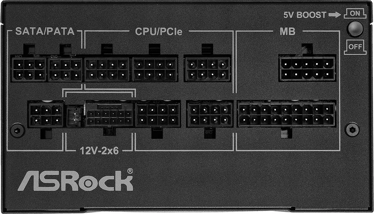 Furnizues energjie ASRock Phantom Gaming PG-1000G 1000W, ATX, 80+ Gold, i zi