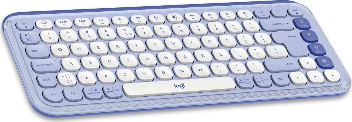 Tastierë dhe maus Logitech POP ICON COMBO, Lila