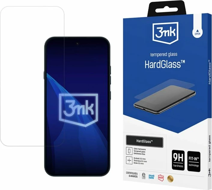 Mbrojtës xhami i fortë 3mk HardGlass për Nothing Phone 4a Pro