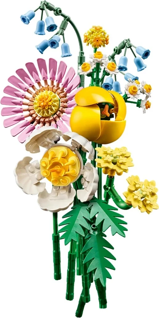 Set LEGO ICONS 10347 Little Sunny Bouquet, 373 pjesë, shumëngjyrëshe