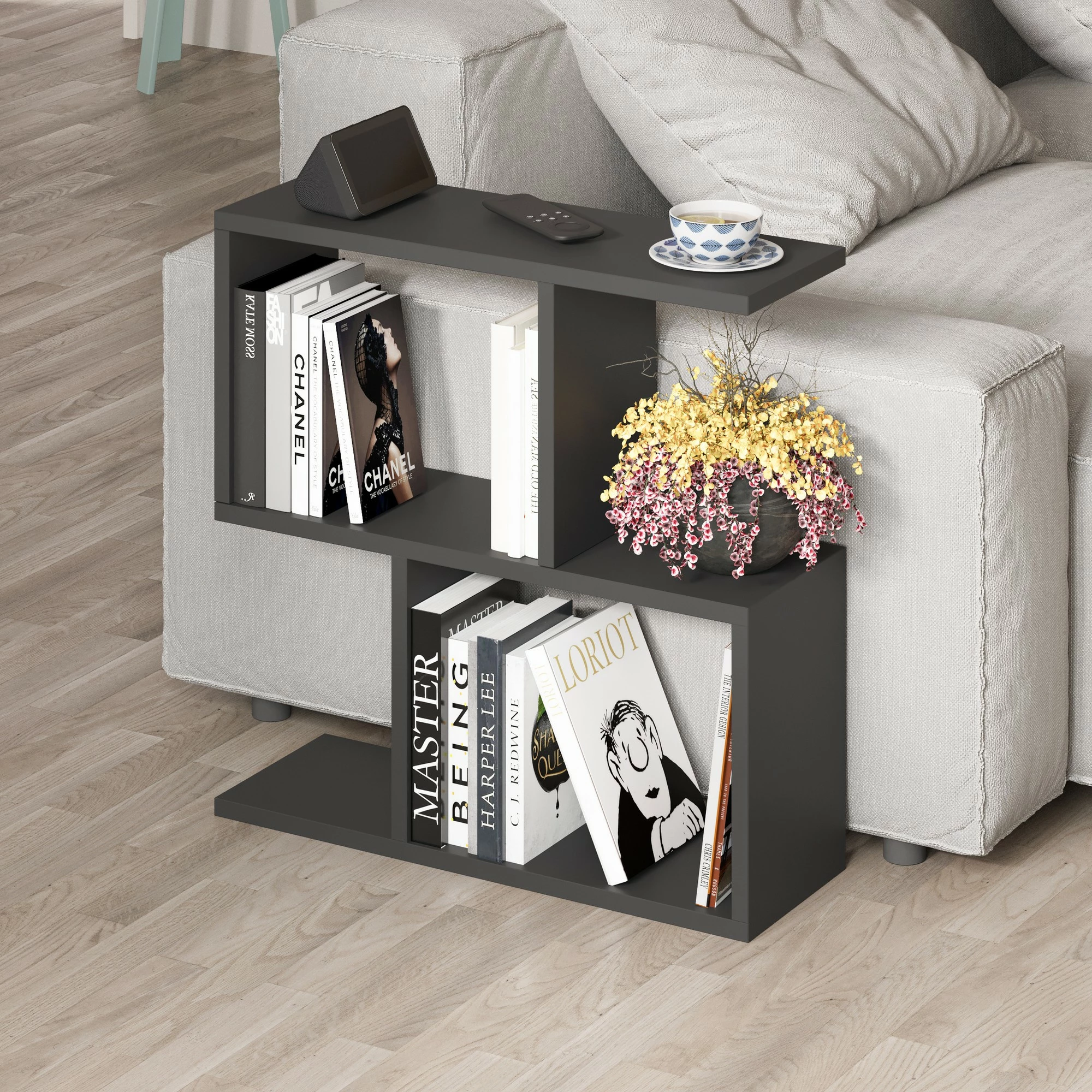 Tavolinë kafeje Skye Decor, ngjyrë e zezë mëndafshi