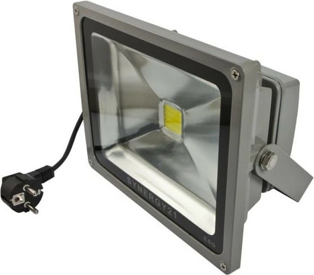 Reflektor LED Synergy21 S21-LED-TOM00888, 50W, 4500lm, 6500K, IP65, Gri