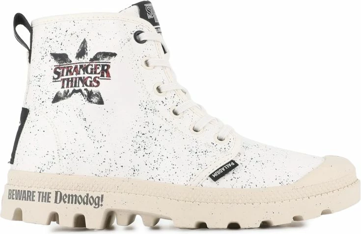 Këpucë Palladium unisex, të bardha