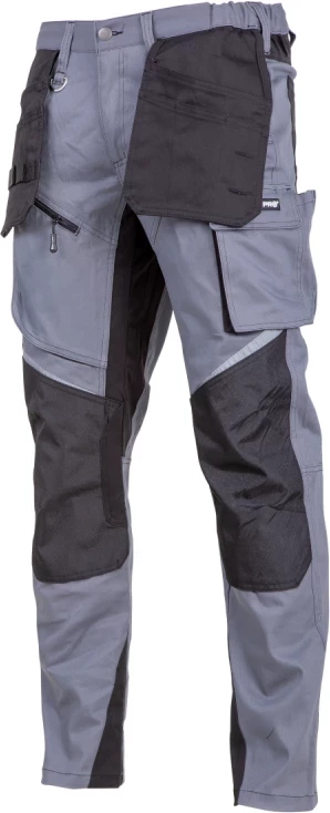 Pantallona pune LAHTI PRO L4052705, 2XL, slim fit, Gri e errët