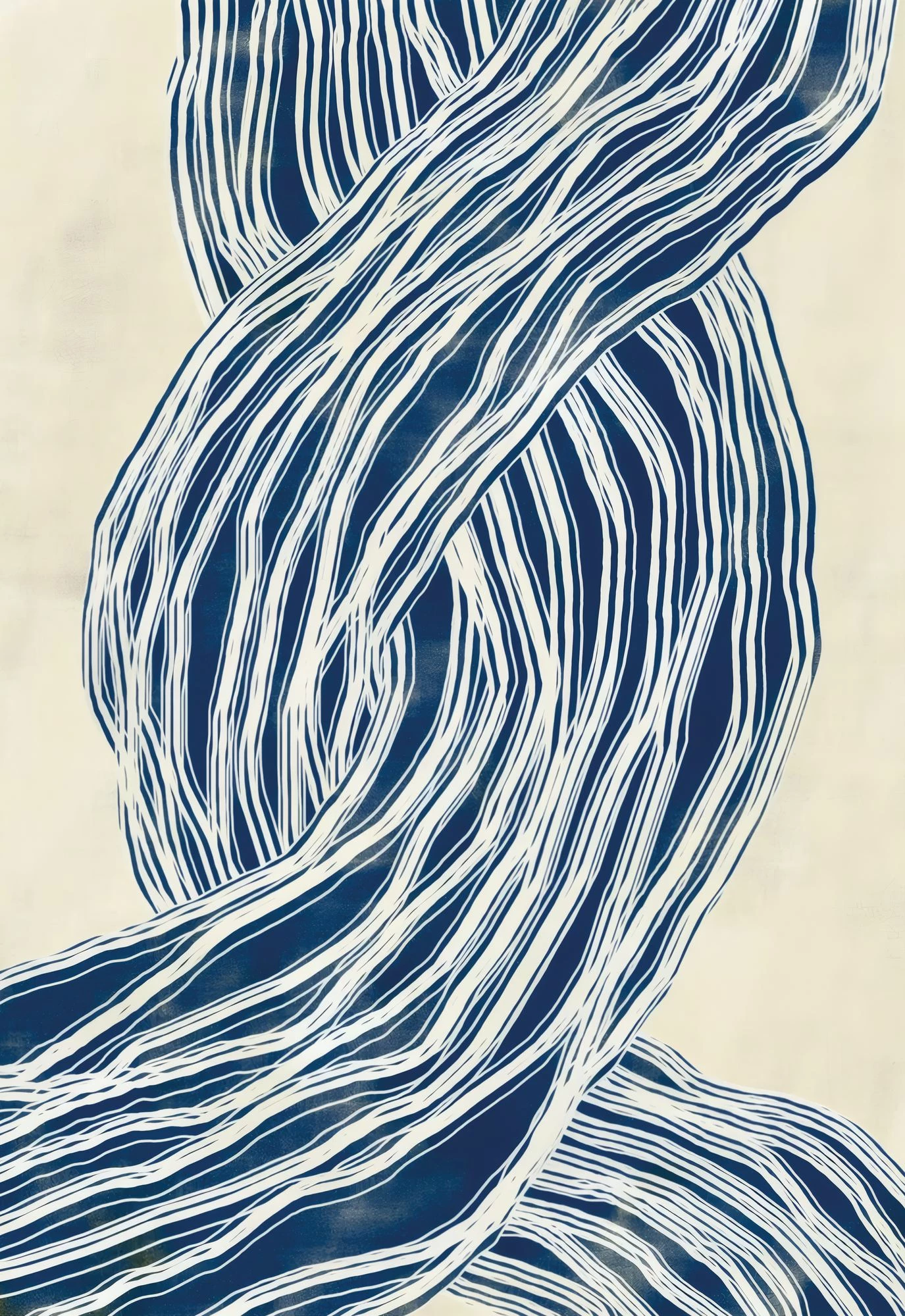 Pikturë dekorative me kornizë, Wallity, Lmnmdl15, shumëngjyrëshe, 33x48cm