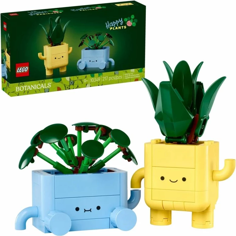 Set LEGO botanicals, Happy Plants