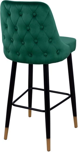 Karrige për bar SERENITY FH8519.03, ngjyrë Velvet Cypress Green, kornizë metalike, 51x57x110cm, set prej 2 copash