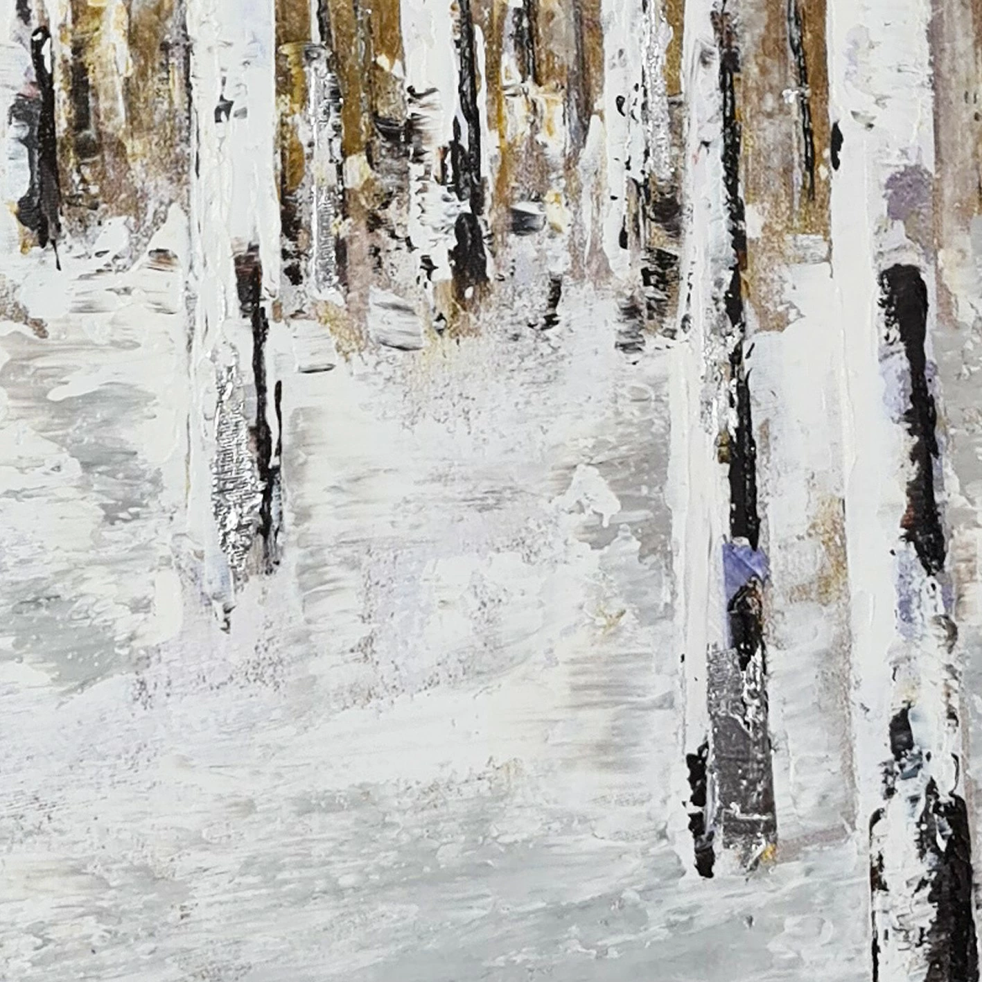 Pikturë dekorative me vaj, shumëngjyrëshe, Wallity, OPG123741, 120x120cm