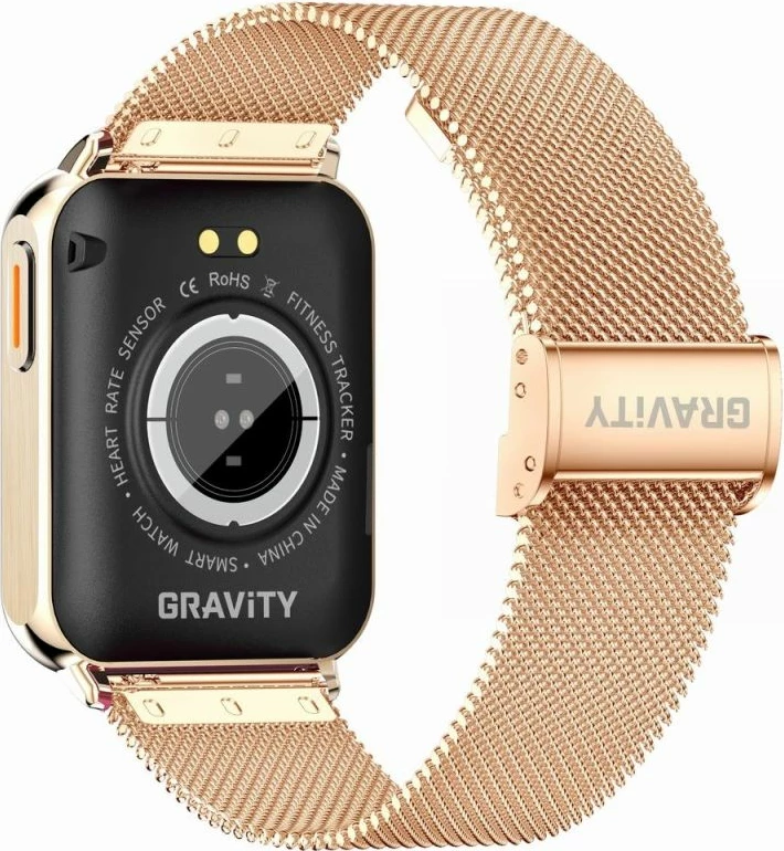 Smartwatch Gravity, rozë gold