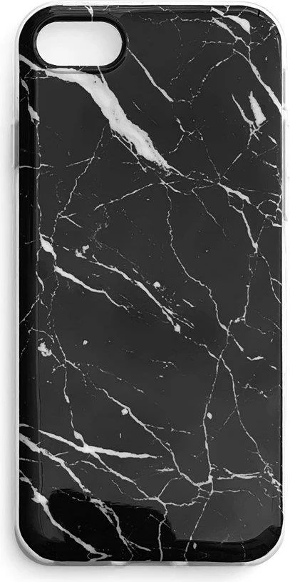 Mbështjellës Wozinsky Marble për Xiaomi Mi Note 10 Lite, TPU, i zi