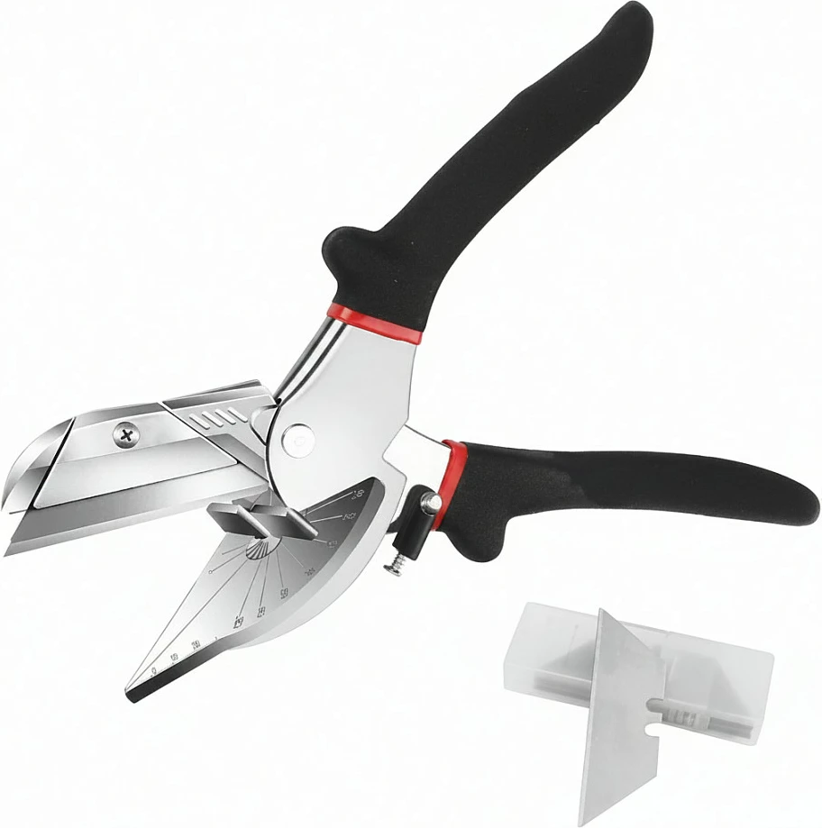 Gërshërë këndore Synergy21 21 Tools, gërshërë gjehrimi (angle cutter), zi/kuqe