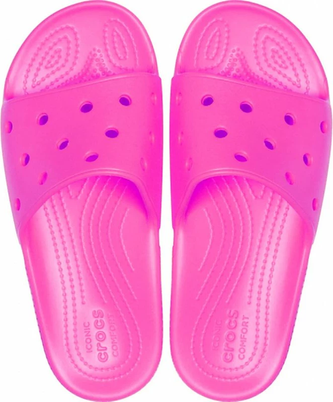 Shlapa femrash Crocs Classic Slide 206121 6QQ, rozë