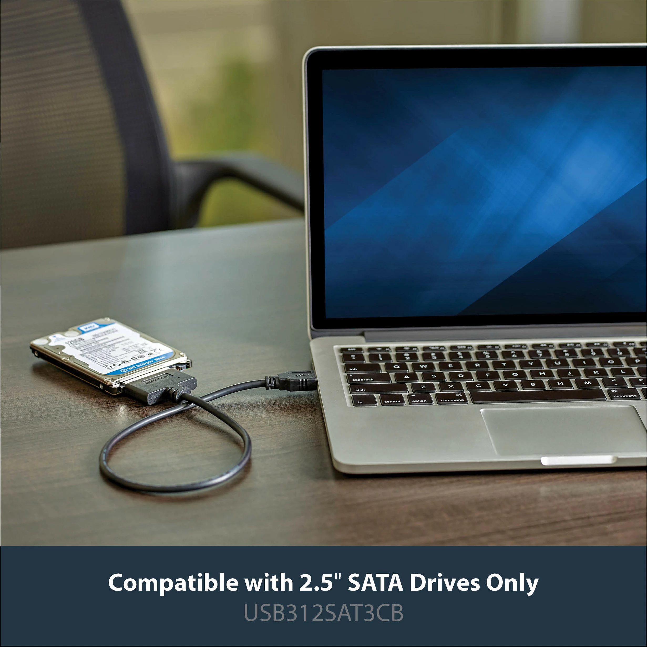 Adapter USB 3.1 në SATA StarTech USB312SAT3CB, 2.5", 0.5 m, 10 Gbit/s, i zi