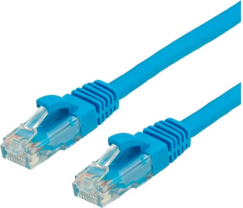 Kabllo rrjeti VALUE Cat6a, 1m, RJ-45, 10Gbps, UTP, blu