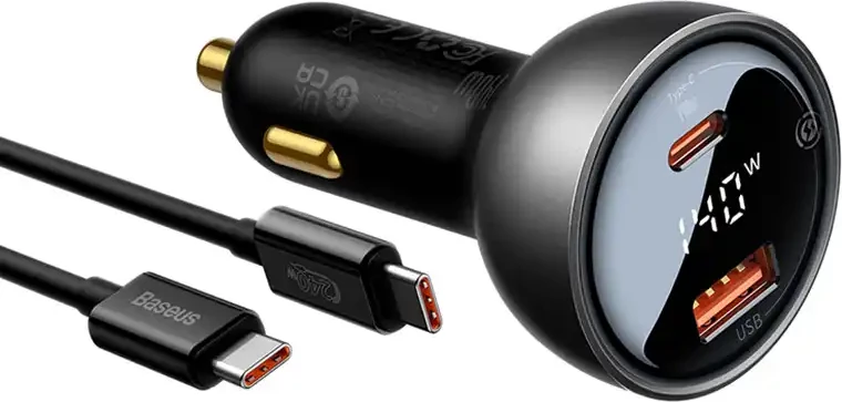 Karikues veture Baseus Superme Display CGZX070001, 140W, USB-A/USB-C, i zi