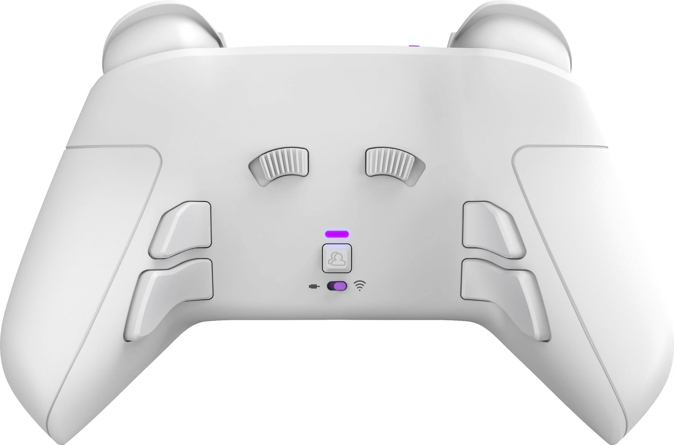 Kontroller lojërash PDP Victrix Pro BFG Wireless, për PS5/PS4 & PC, USB-C, bardhë/vjollcë