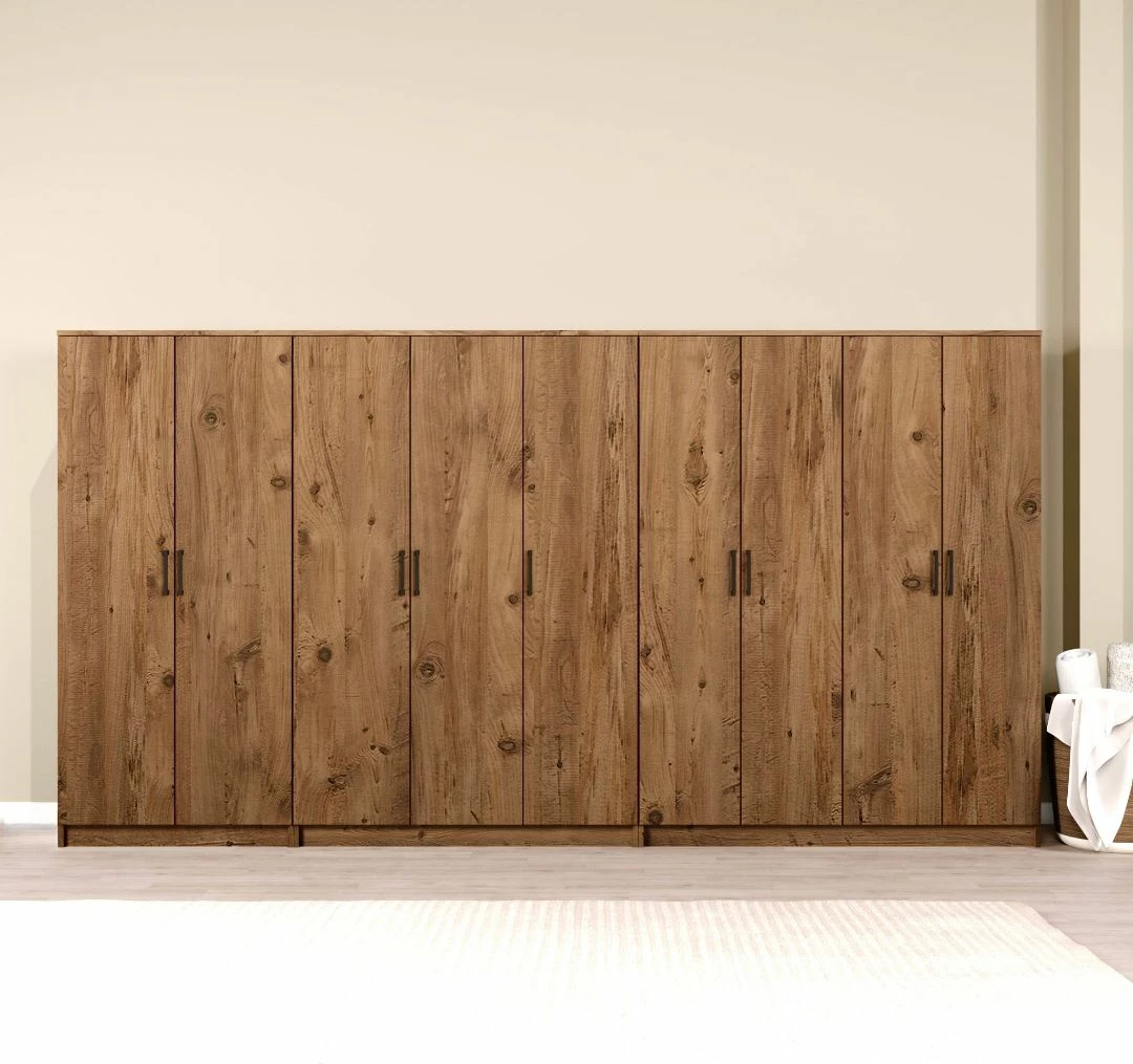 Dollap rrobash Skye Decor, ngjyrë Atlantic Pine, Kardelen 1600-124