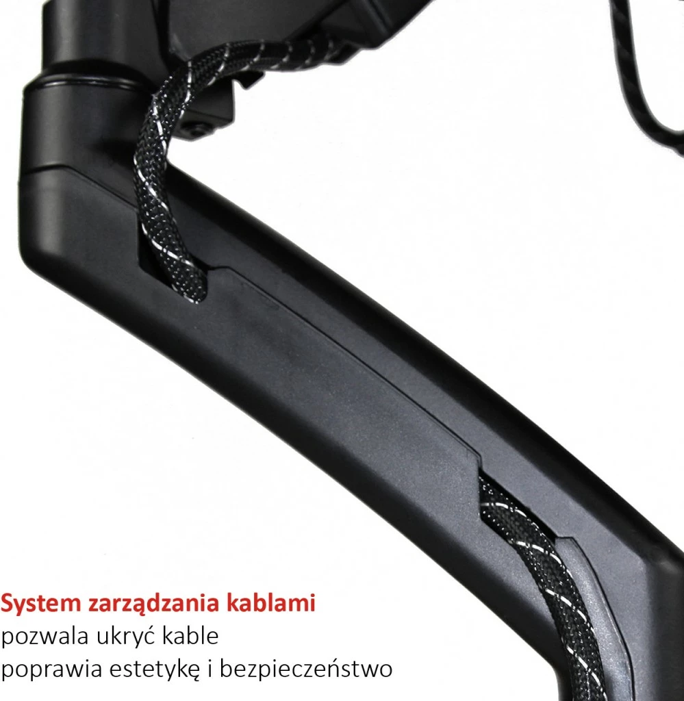 Mbajtës tavoline për monitor ART RAMART L-11GD, për 13-27 inç, i zi