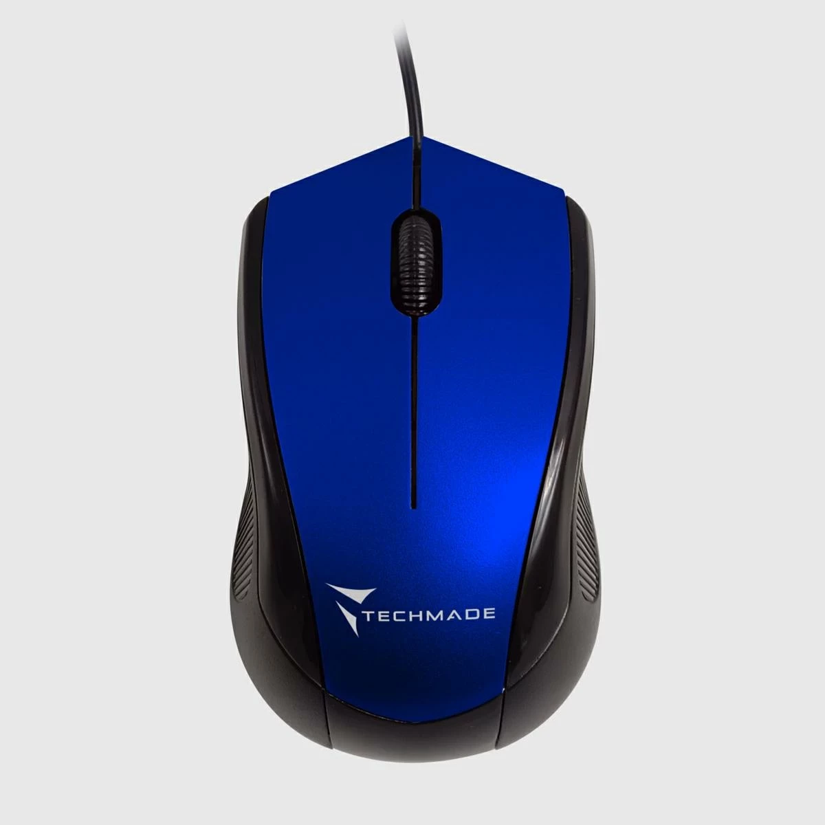 Maus Techmade TM-XJ15 me kabllo, blu