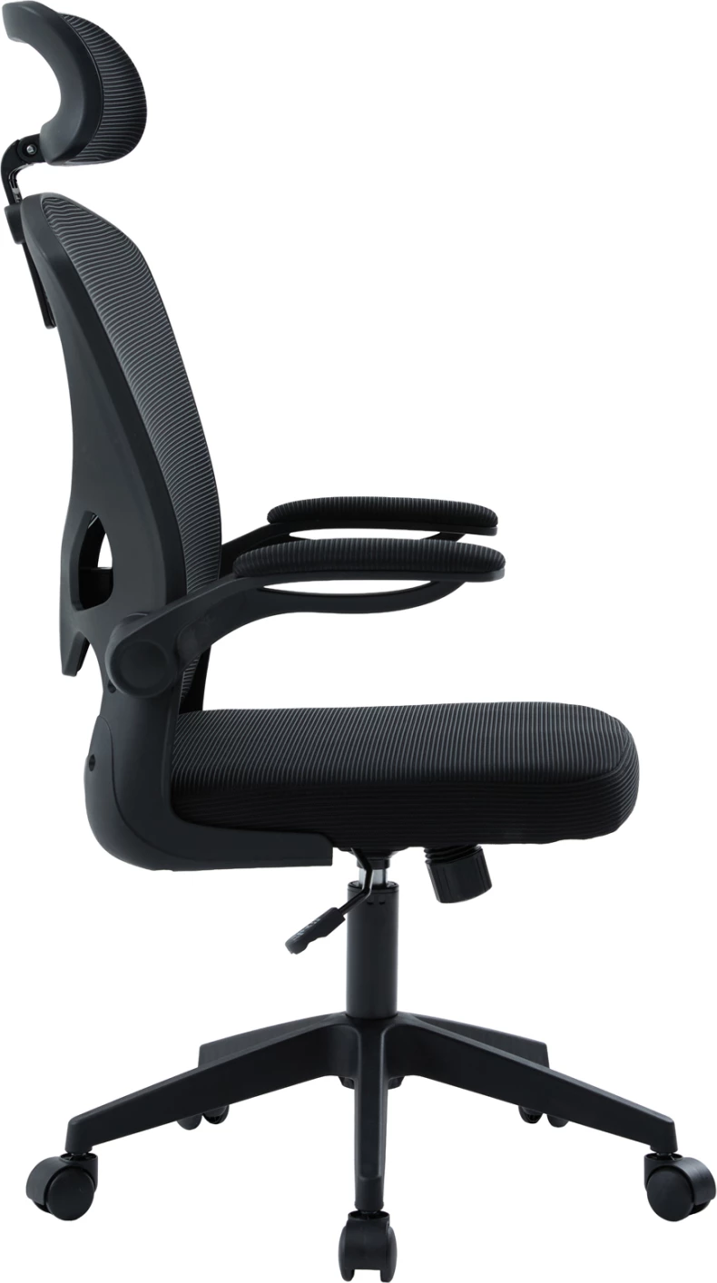 Karrige zyre ergonomike FLOATER, material rrjetë e zezë, FH1230.01, 62x62x106-116cm