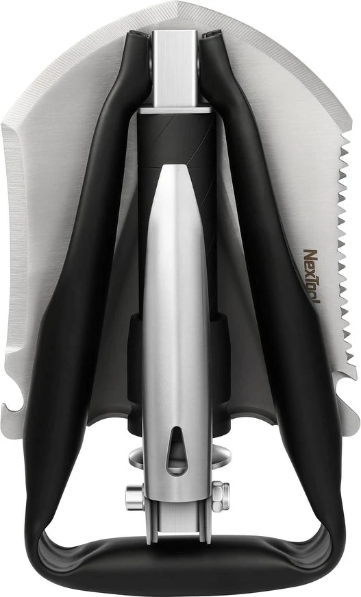 Lopatë shumëfunksionale NEXTOOL NE20033 mini, 128 mm, e zezë