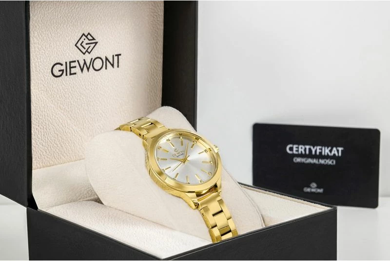 Orë dore femra Giewont GW2720-B2, gold silver