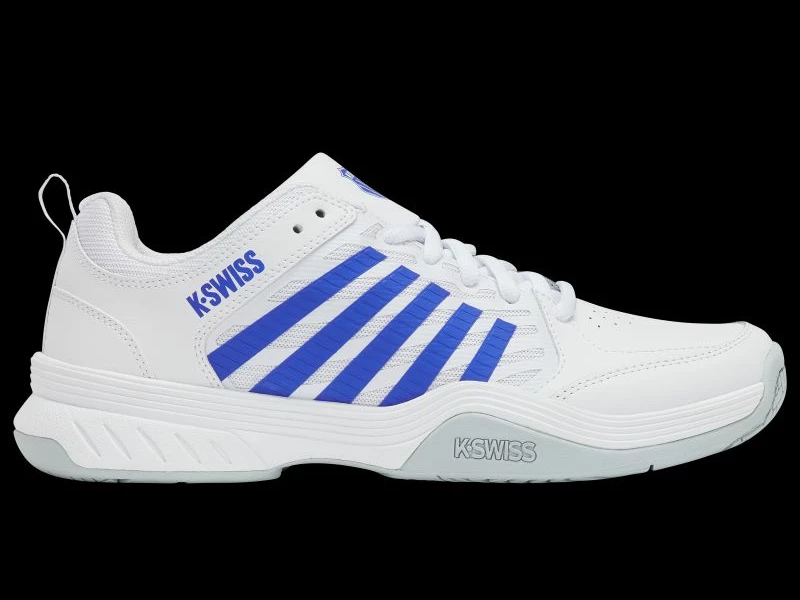Atlete K-Swiss COURT EXPRESS 2, të bardha/dazzling blue