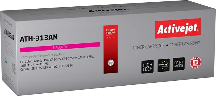 Toner zëvendësues Activejet ATH-313AN për printer HP, i vjollcë