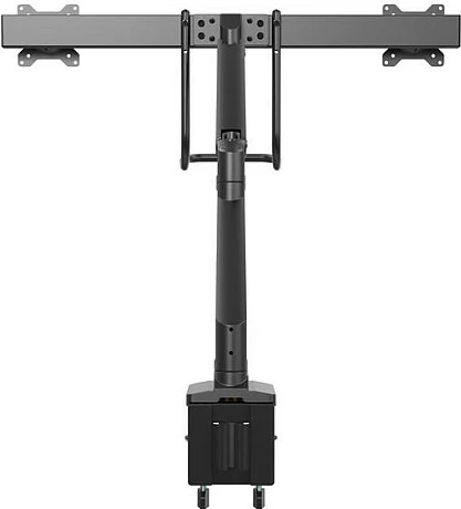 Krah për 2 monitorë StarTech Dual Monitor Arm, VESA 75x75/100x100, clamp/grommet, deri 32", i zi